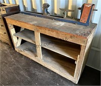 Workbench with Lathe