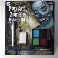 Pop Art Zombie Makeup Kit