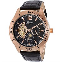 Croton Mens WATCH Automatic - Black/Rose Tone