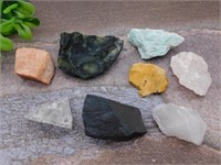 MIXED LOT ROCK STONE LAPIDARY SPECIMEN