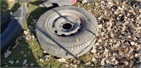 8 Bolt Rim w/ Michelin LT245/70R17 Tire