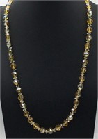 Coro Glass Beaded Necklace