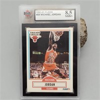 1990-91 FLEER 8.5 NMM+ MICHEAL JORDAN CARD