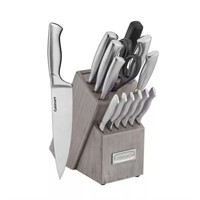 Cuisinart Classic 15pc Stainless Steel Knife Set