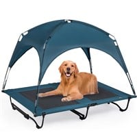 CANINE CANYON XL Elevated Dog Bed with Removable C