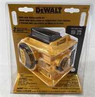 New DeWALT Door Lock Installation Kit
