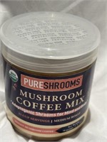 Purshrooms mushroom Coffee Mix. 35 Cup servings