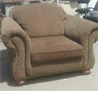 Very Comfortable Large Corduroy Arm Chair