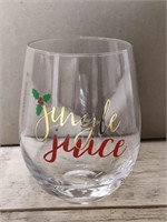 4 Stemless Wine Glasses