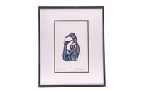 Ojibway Norval Morrisseau Bird Family Card Series