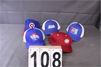 6 Caps Includes Pepsi & Dr Pepper