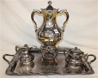 Silverplate Samovar