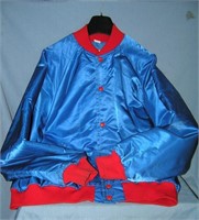 Don Beebe number 82 Buffalo Bills warm up jacket