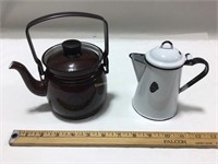 Unmarked small tea pots