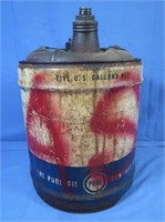 Vintage 5 Gal Pure Gas Can