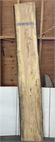 Slab of wood: elm, 16” x 93” x 2”
