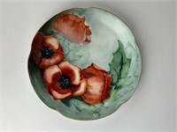 J & C Louise Bavaria hand pained porcelain plate