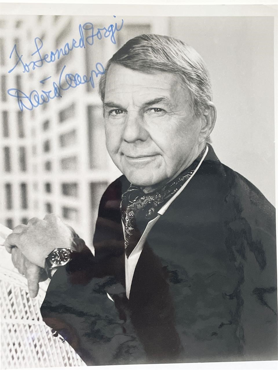 David Wayne signed photo