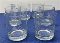 Poker Collection Glassware 6 Pcs