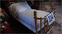 BRASS DOLL BED 24X15