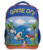 Sonic the Hedgehog Kids 16in  Backpack - Blue