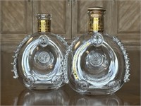 Two Baccarat Louis XIII Cognac Bottles