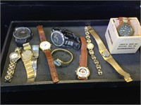 Assortment of watches, Cardini,Seiko! Geneva  &