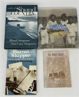 (4) Books on the Outer Banks, Old Nags Head etc.