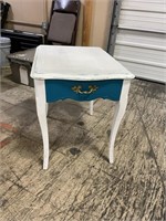 Small painted end table