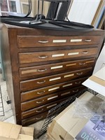 Large file or map cabinet