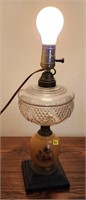 Vnt. oil lamp converted to electric