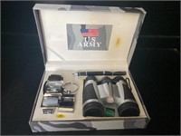 US Army watch binocular set