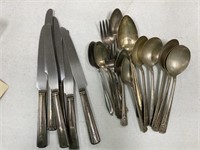 Bag of Silver Plate Utensils