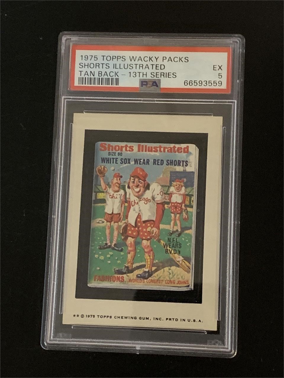 1975 Topps Wacky Packages Sports Illustrated 13th