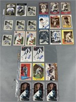 26 Signed Bob Feller Baseball Cards