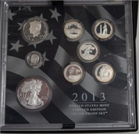 2013-S U.S. Mint Ltd. Ed. Silver Proof Set