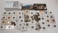 U.S. Indian Head Pennies & Various Nickels