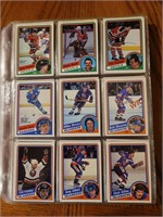 (9) 84-85 OPC Hockey Cards