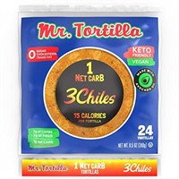 Mr. Tortilla-Low Carb Tortillas 15 Calorie Keto So