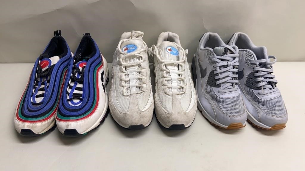 3pc Nike Air Max Sneakers