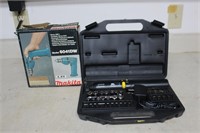 Makita 3/8" cordless drill and Houseworks electric