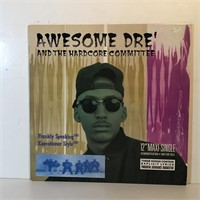 AWESOME DRE' HARDCORE COMMITTEE VINYL RECORD LP