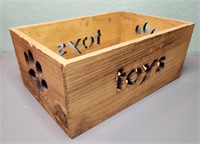 Wood Pet Toy Box