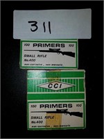 2X-100ct CCI Small Rifle Primers No.400