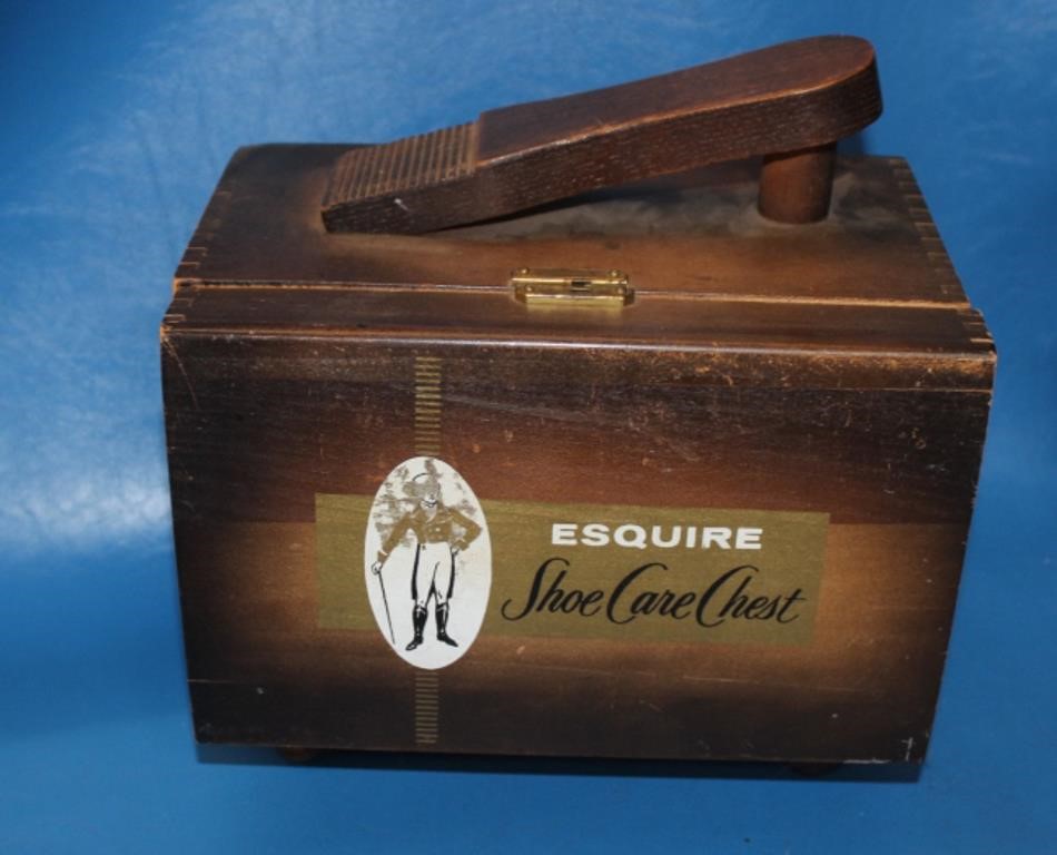 Esquire Shoe polishing Box