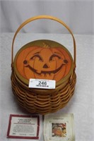 2001 Pumpkin Patch Longaberger Basket