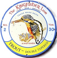 THE KINGFISHER LINE- METAL SIGN