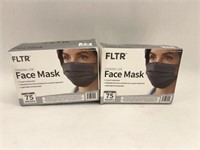 (2) 75 Pk General Use Face Masks
