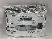 Standard Memory Foam Gel Charcoal Pillow