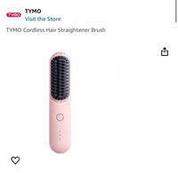 TYMO Cordless Hair Straightener Brush